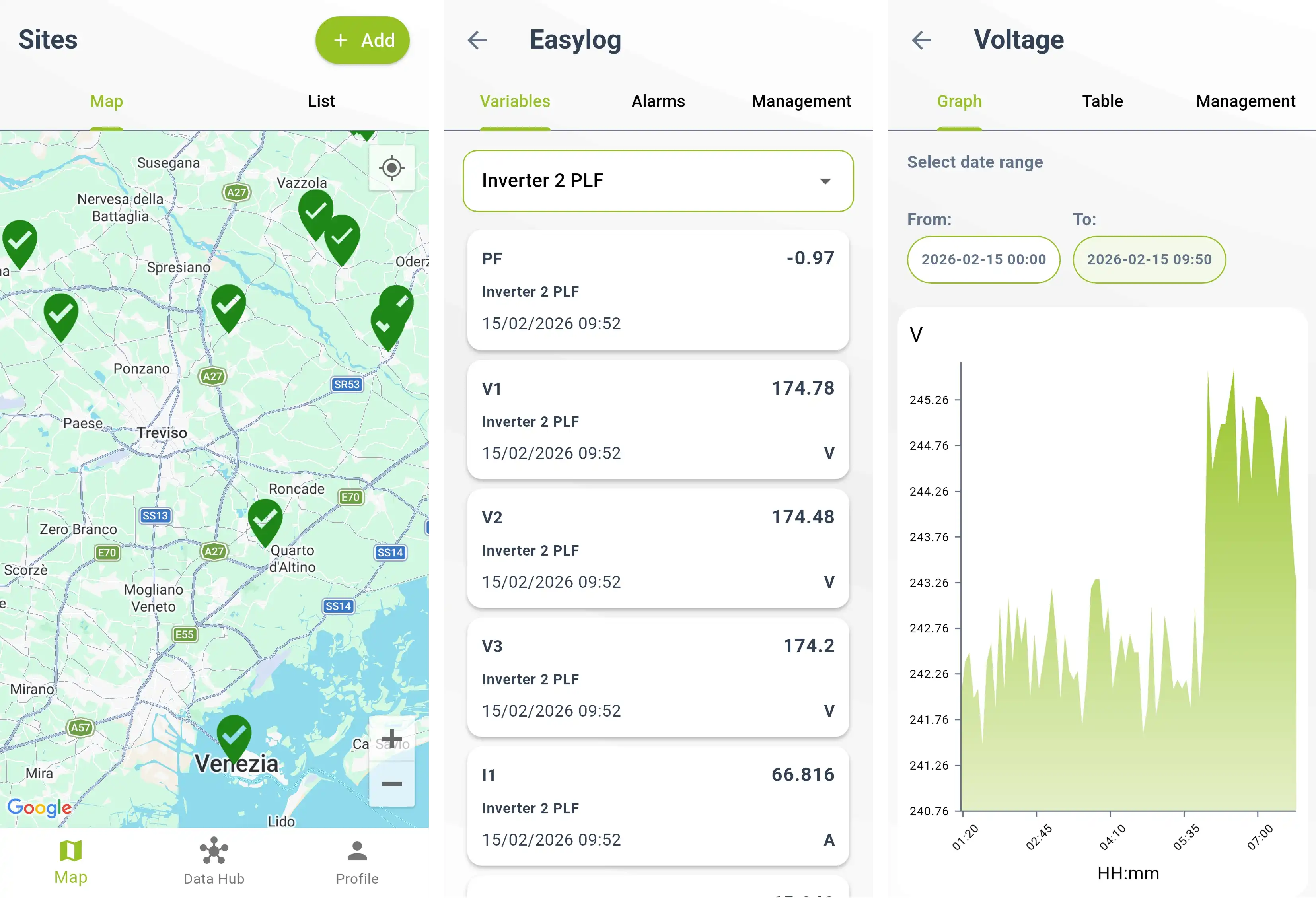 Karadet mobile screenshot.